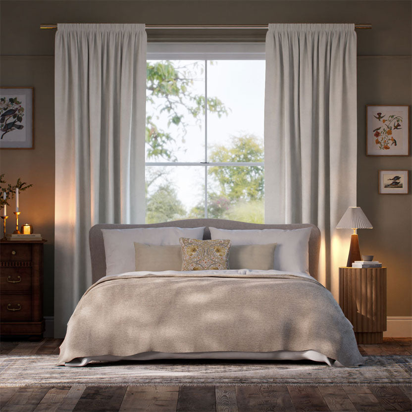 White Blackout Curtains