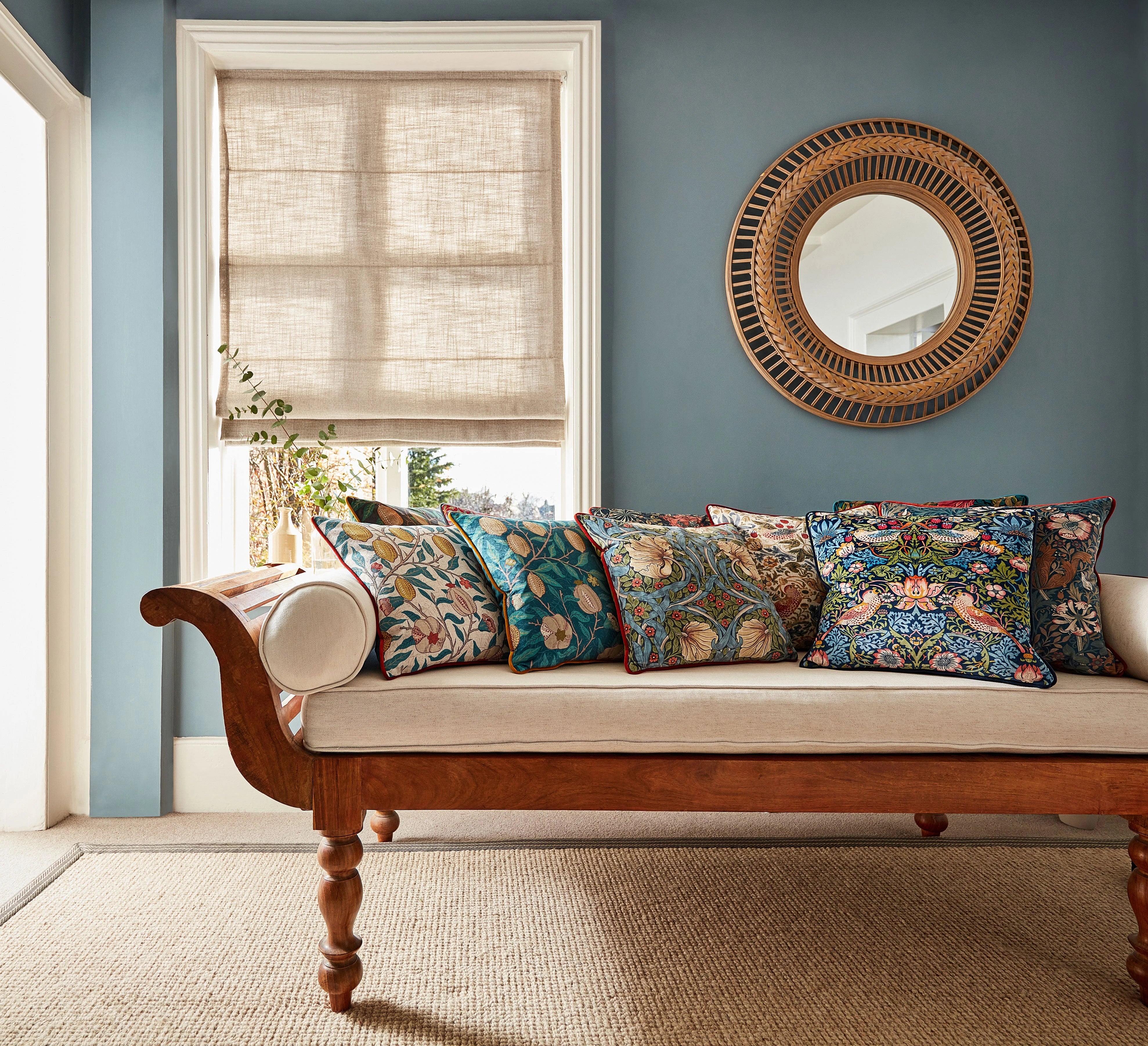 Plain & Textured Roman Blinds