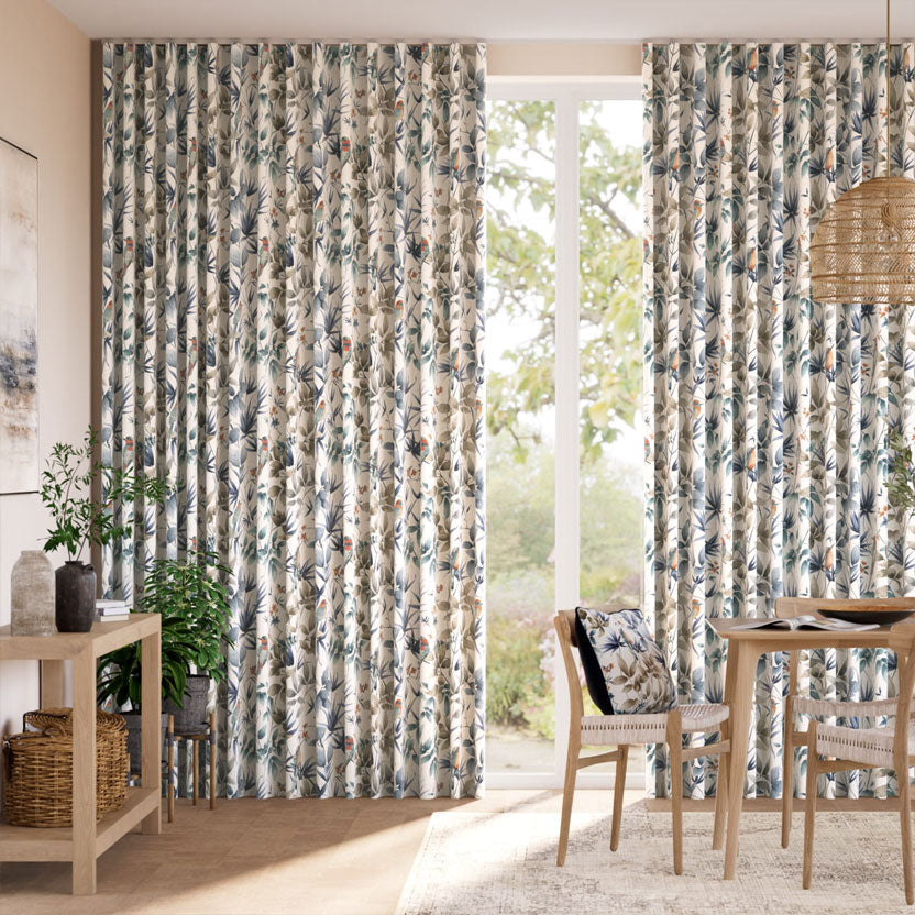 Patterned Wave Curtains