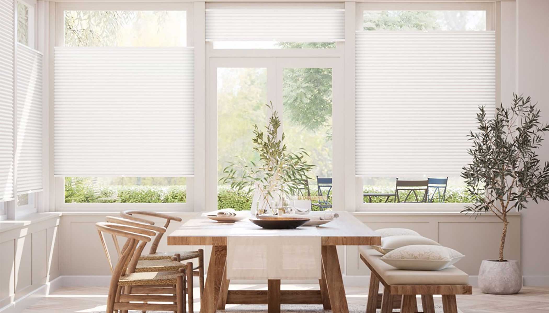 White Day & Night Blinds