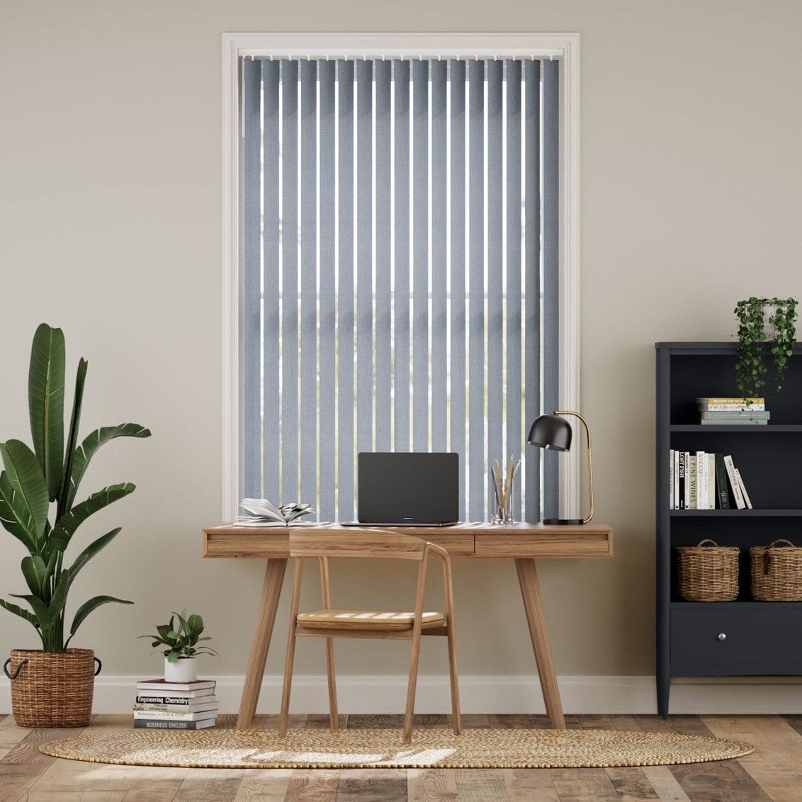 Tuiss Concordia Nimbus Blue Vertical Blind