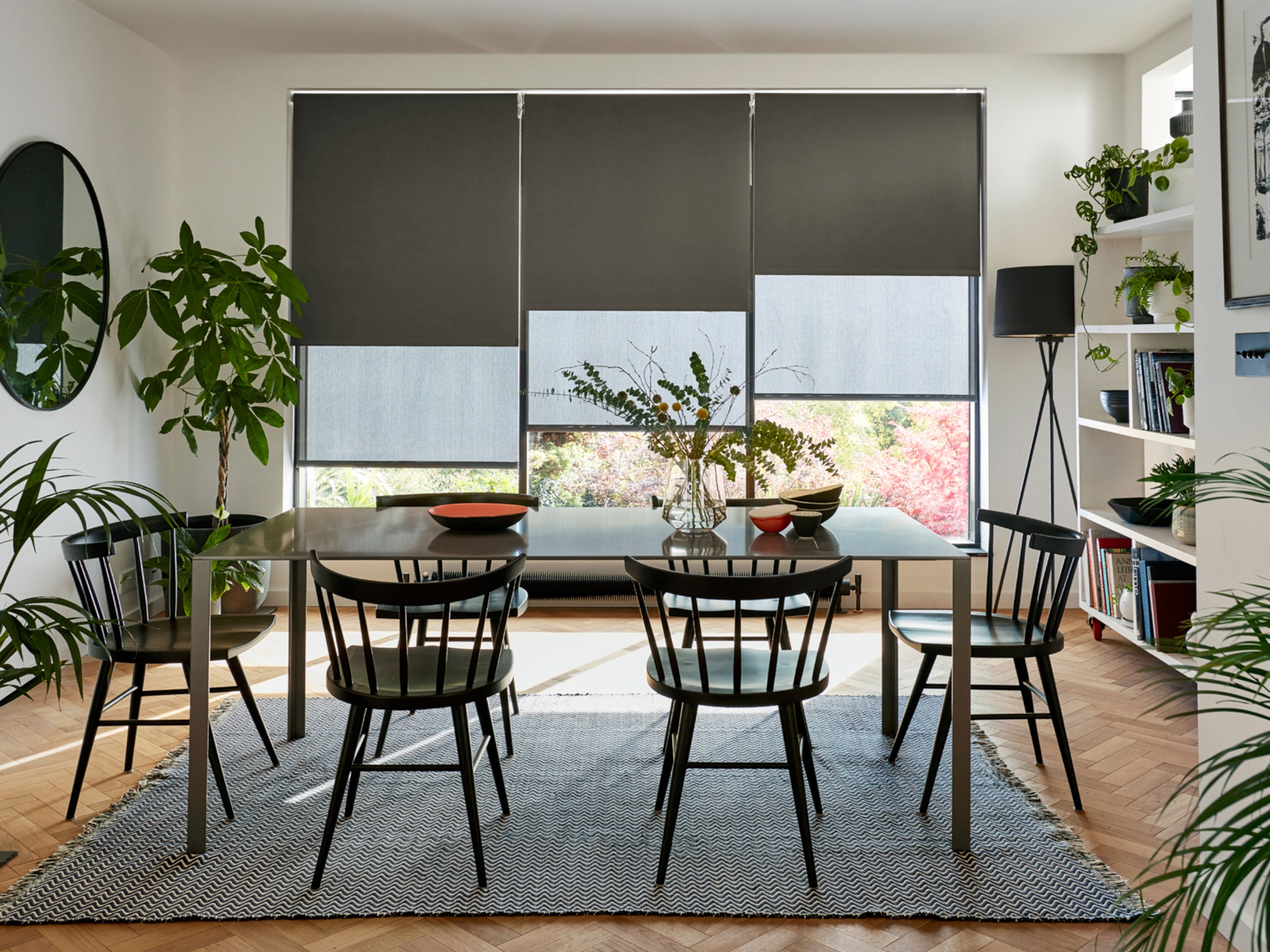 Grey Day & Night Blinds