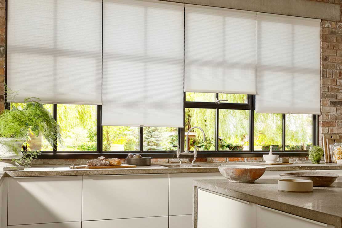 Electric Pleated Blinds