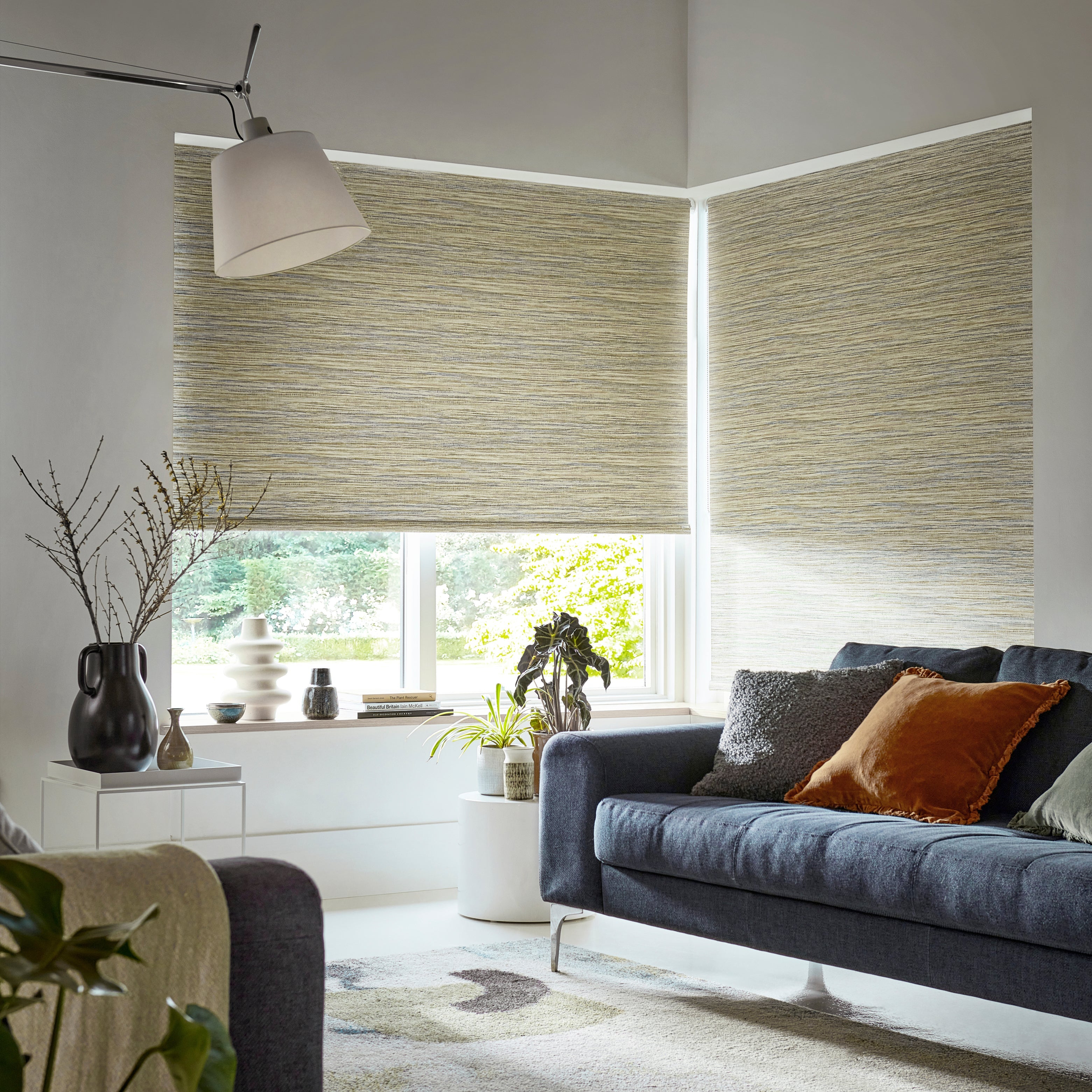 Twist2Go Splash Blackout Affinity Sandstone Roller Blind