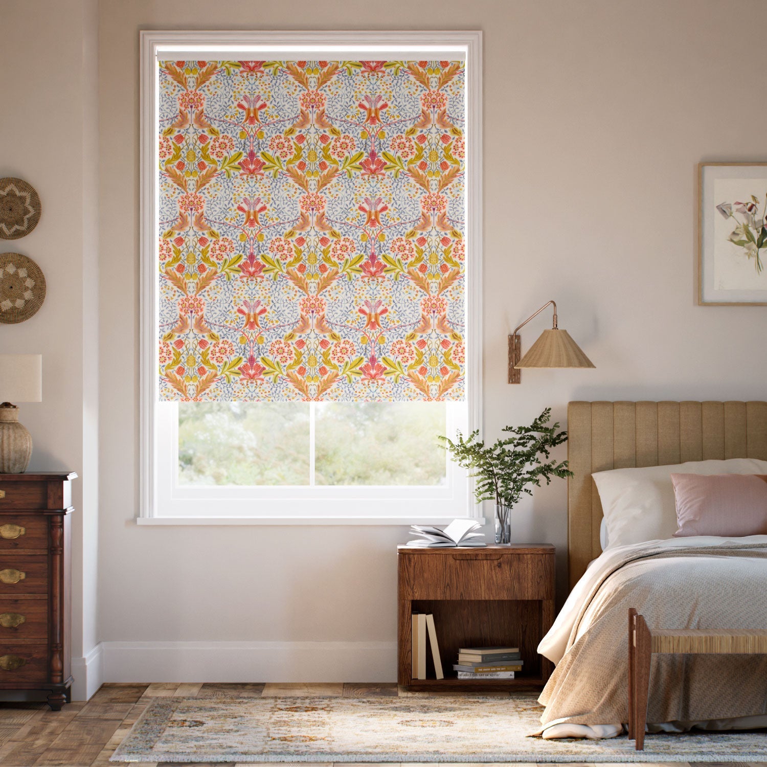 Orange Roller Blinds