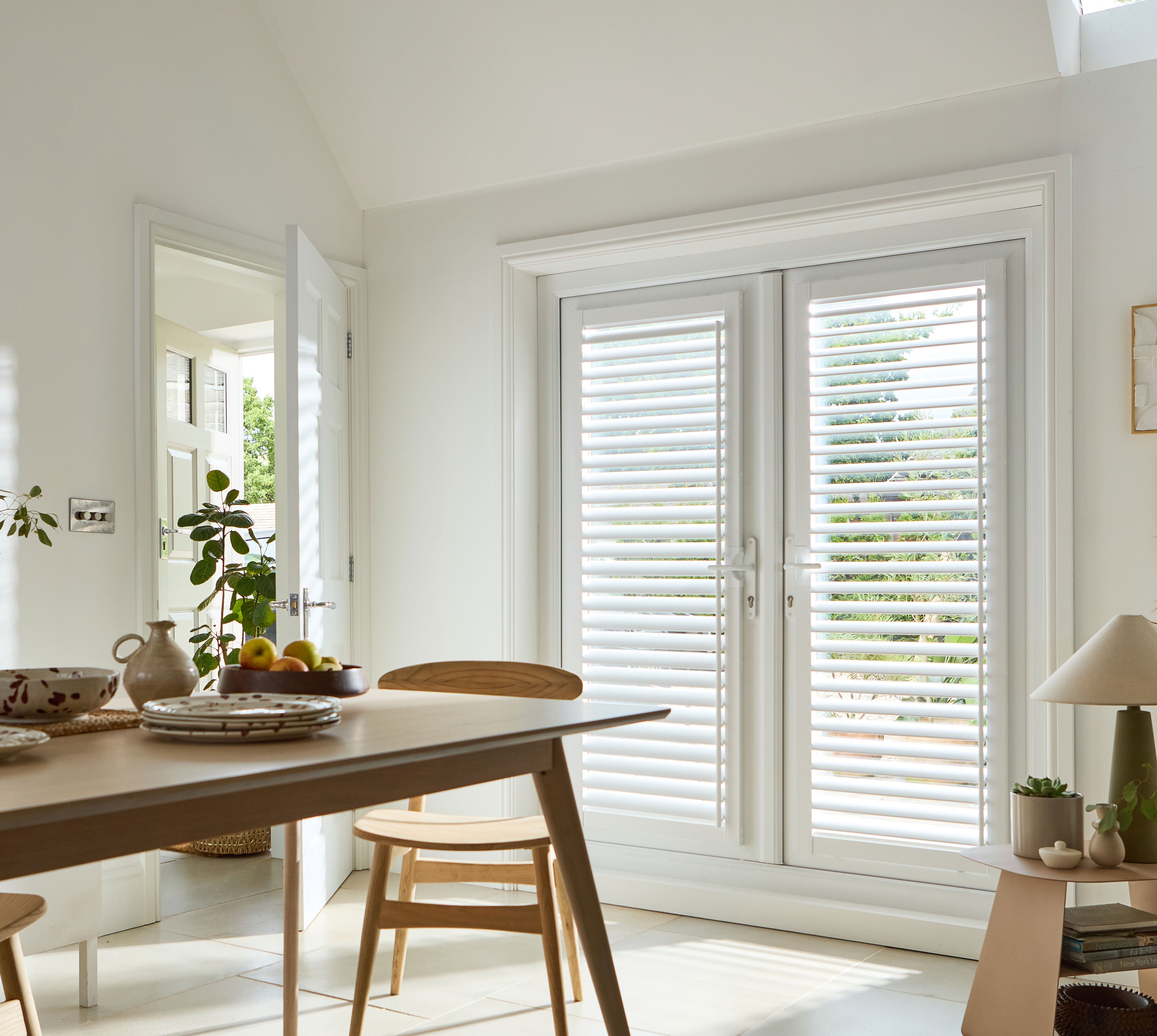 White Shutter Blinds