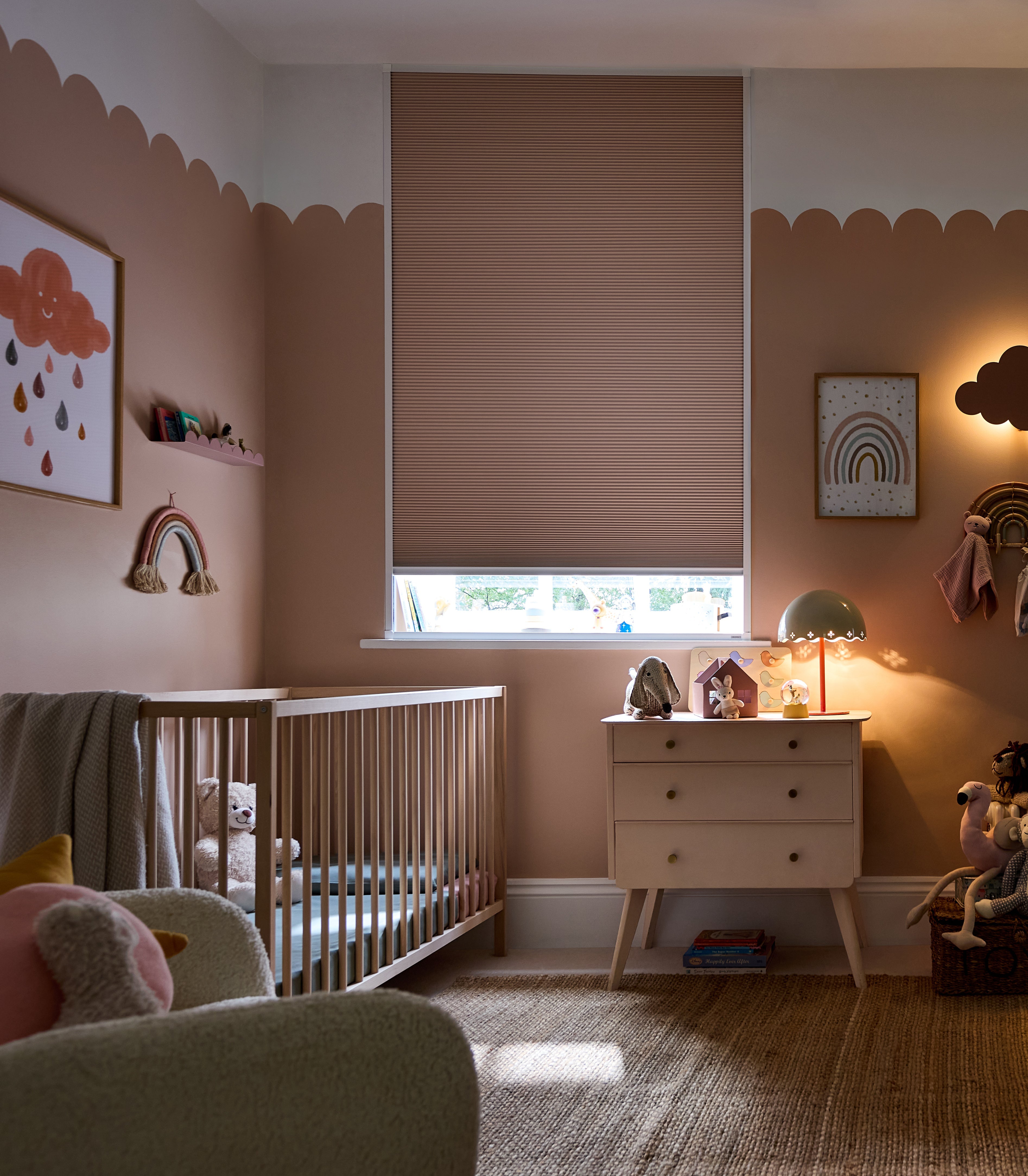 Pink Blackout Blinds