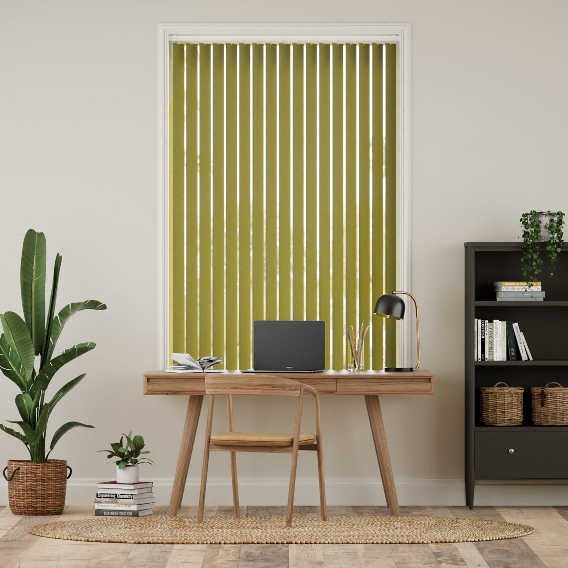 Green Vertical Blinds