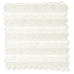ColorizedSwatch BiFold ClickFIT DuoLuxe Soft White Pleated Blind sample image 2048