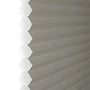 ColorizedPLA BiFold ClickFIT DuoLuxe Pewter Pleated Blind 2047