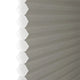 ColorizedPLA BiFold ClickFIT DuoLuxe Ash Pleated Blind 2040