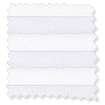 ColorizedSwatch BiFold ClickFIT Pure White Pleated Blind sample image 2056