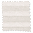ColorizedSwatch BiFold ClickFIT Bone White Pleated Blind sample image 2049
