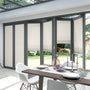ColorizedZoom BiFold ClickFIT Cream Pleated Blind 2052