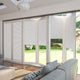 ColorizedZoom BiFold ClickFIT DuoShade Frost White BiFold Pleated 2063