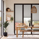 Colorized BiFold ClickFIT DuoShade Lunar Grey Pleated Blind 2070