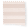 ColorizedSwatch BiFold ClickFIT Voile Blush Pink Pleated Blind sample image 2075