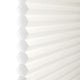 ColorizedPLA BiFold Adapt DuoLuxe Soft White Pleated Blind 2095