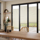 ColorizedZoom BiFold Adapt DuoLuxe Buttermilk Pleated Blind 2088