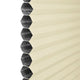 ColorizedPLA BiFold Adapt DuoShade Cream Pleated Blind 2097