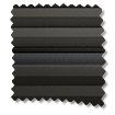 ColorizedSwatch BiFold Night & Day Duo Basalt Pleated Blind sample image 2107