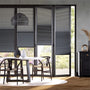 Colorized BiFold Night & Day Duo Andesite Pleated Blind 2106