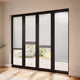 ColorizedZoom BiFold Dove Grey Venetian - 16mm Slat 2116