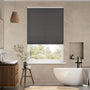 Colorized DuoLight Cordless Anthracite Thermal Blind 2173