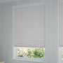 ColorizedZoom DuoShade Cordless Mosaic Cool Grey Thermal Blind 2212