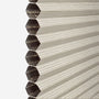 ColorizedPLA DuoShade Cordless Mosaic Warm Grey Thermal Blind 2213