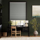 Colorized DuoShade Cordless Nickel Grey Thermal Blind 2203
