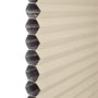 ColorizedPLA DuoShade Cordless Beige Thermal Blind