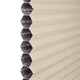 ColorizedPLA DuoShade Cordless Beige Thermal Blind 2195