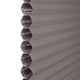 ColorizedPLA DuoShade Cordless Dark Grey Thermal Blind 2197
