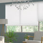 ColorizedZoom DuoLight-Max Cordless Cotton White Thermal Blind 2221