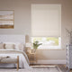 Colorized Double DuoLight Cordless Ivory Thermal Blind 2237