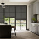 Colorized Double DuoLight Cordless Anthracite Thermal Blind 2234