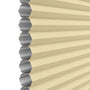 ColorizedPLA DuoShade Stack Cordless Dune Thermal Blind 2244