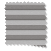 ColorizedSwatch Cordless Double DuoShade Matte Grey Thermal Blind sample image 2248