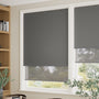 ColorizedZoom Eros Victorian Grey Double Roller Blind 2359