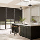 ColorizedZoom Eros Charcoal Double Roller Blind 2354