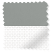 ColorizedSwatch Twist2Go Atom Coastal Grey Double Roller Blind sample image 2369