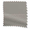 ColorizedSwatch Twist2Go Eclipse Dove Grey & City Grey Double Roller Blind sample image 2391
