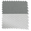 ColorizedSwatch Electric Atom Mid Grey Double Roller Blind sample image 2408