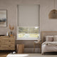 Colorized Alia Cliff Grey Double Roller Blind 2431