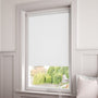 ColorizedZoom PerfectFIT Chromium Thermal Blackout Satin White Roller Blind 2581
