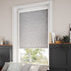 ColorizedZoom PerfectFIT Turin Blackout Brushed Silver Roller Blind 2585