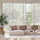 Colorized Aria Pure White Privacy Sheer 2660