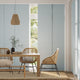 Colorized Canali Silver Grey Panel Blind 2670