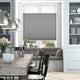 Colorized DuoShade Top Down/Bottom Up Grey Weave Thermal Blind 2710